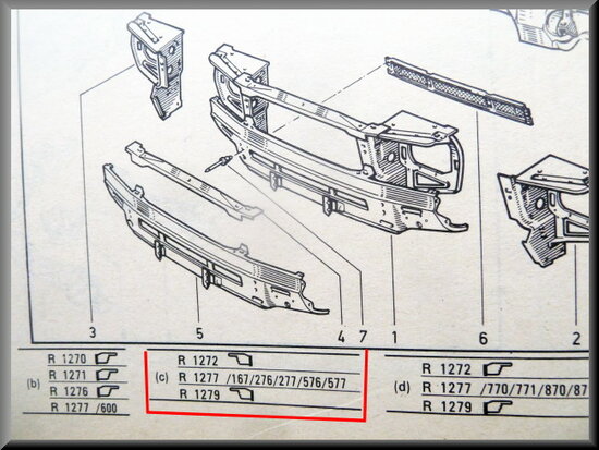 R20-R30 Schutbord (New Old Stock).