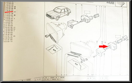 R20-30 Wiper motor.