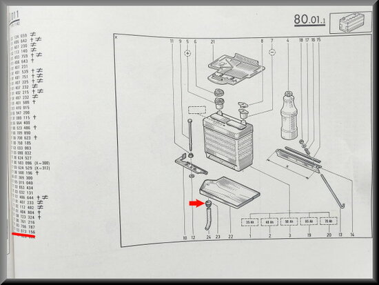 R5-R9-R11 Accurubber (New Old Stock).