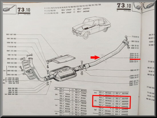 Middenpijp R16 L-TL (lengte 139,5, geen inkepingen aan uiteinde van de pijp).