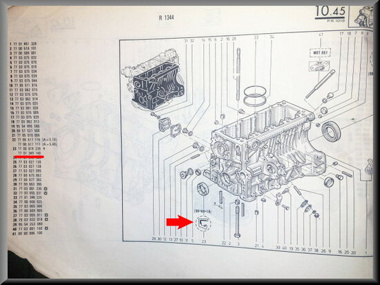 R18-R20-Trafic-Master: Seal (50-68 mm) (New Old Stock).