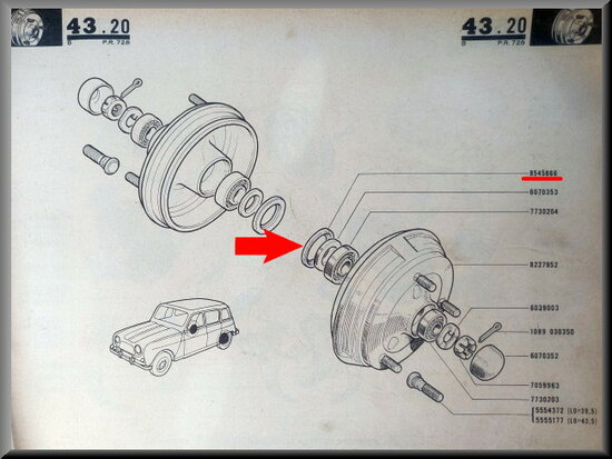 R4-1123 Keerring (42-52-4 mm) (New Old Stock).