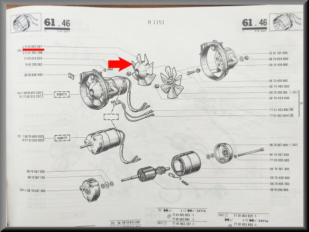 Propeller kachel ventilator.