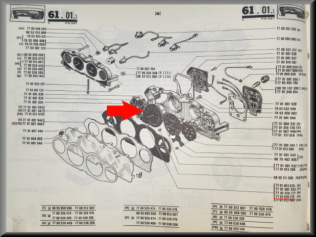 Toerenteller R16 TS (gebruikt).