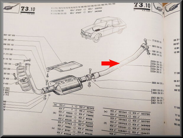 Middenpijp R16 L-TL, lengte 133 cm, geen sleuven aan uiteindes