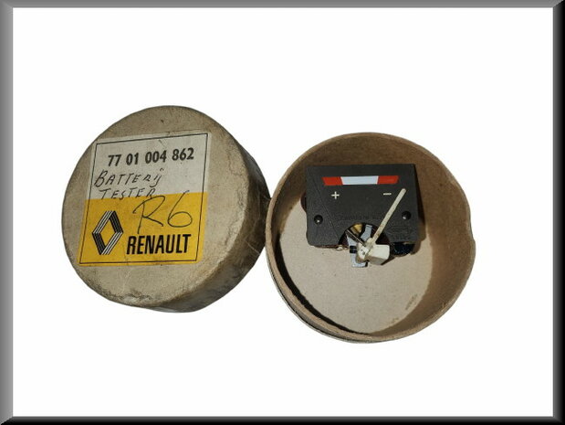 R6: Dashboard meter accu (New Old Stock).